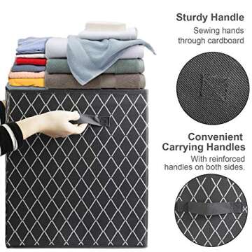 Kids Toy Box Chest - Large Collapsible Storage for  Kids