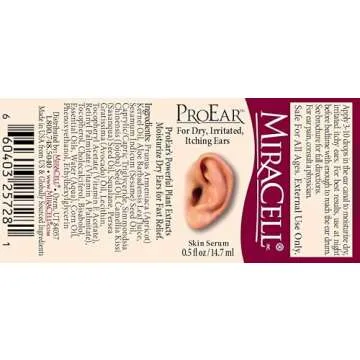 Miracell ProEar Ear Drops - Moisturizing Relief for All Ages