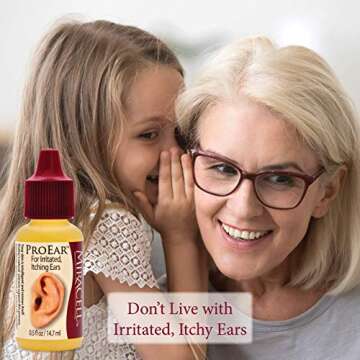 Miracell ProEar Ear Drops - Moisturizing Relief for All Ages