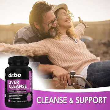 Liver Cleanse Detox Support with Natural Ingredients - Health Repair Capsules