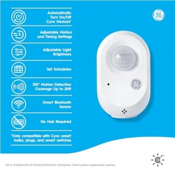 Wireless Smart Motion Sensor with Bluetooth & Light Detection