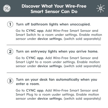Wireless Smart Motion Sensor with Bluetooth & Light Detection