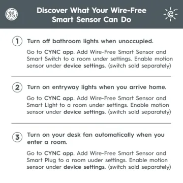 Wireless Smart Motion Sensor with Bluetooth & Light Detection