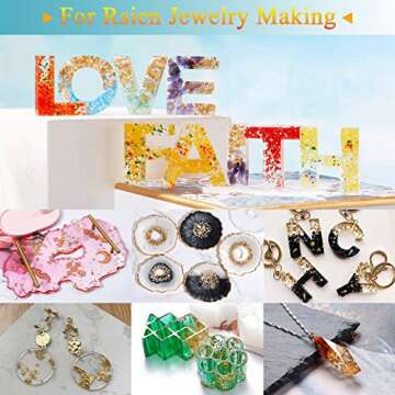 Gold Foil Flakes Set – 15g Glitter for Crafts & Art