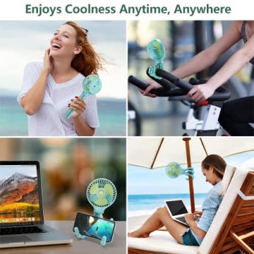 snawowo Mini Handheld Portable Fan - Perfect for Strollers