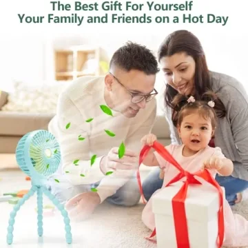 snawowo Mini Handheld Portable Fan - Perfect for Strollers