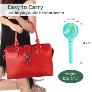 snawowo Mini Handheld Portable Fan - Perfect for Strollers