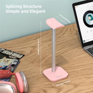 MANMUVIMO Headphone Stand for Ultimate Desk Organization