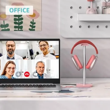 MANMUVIMO Headphone Stand for Ultimate Desk Organization