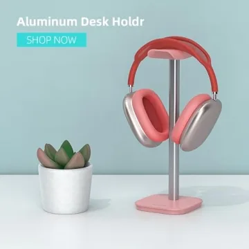 MANMUVIMO Headphone Stand for Ultimate Desk Organization