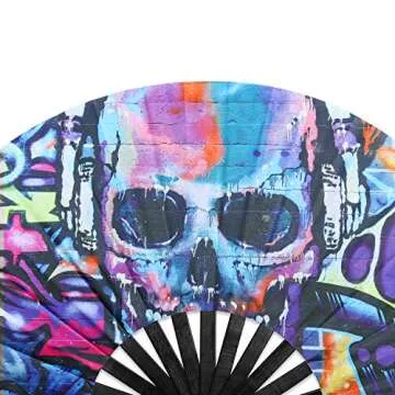 TRENDBOX Large Hand Fan for Parties and Festivals