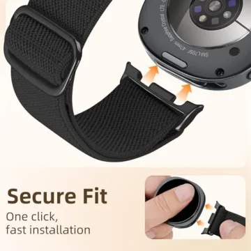 Easuny 6 Pack Stretchy Bands for Galaxy Watch 8 - Ultimate Comfort