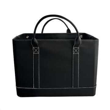 Trenton Gifts File Organizer Tote | Stylish Way To Keep Organized | Black