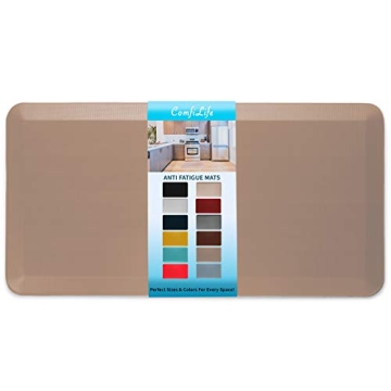 ComfiLife Anti Fatigue Floor Mat – 3/4" Thick Kitchen & Office Mat