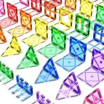 Magnetic Tiles Toddler Toys for Creative STEM Learning