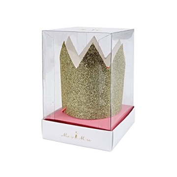 Meri Meri Gold Glittered Crowns for All Occasions