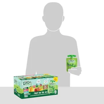 GoGo squeeZ Variety Pack - Nut Free Snacks for Kids