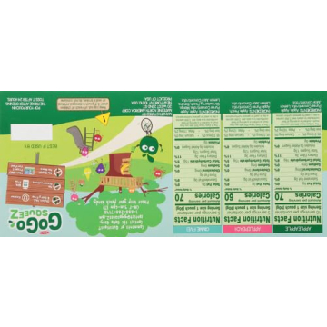 GoGo squeeZ Variety Pack - Nut Free Snacks for Kids