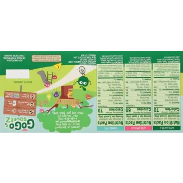 GoGo squeeZ Variety Pack - Nut Free Snacks for Kids