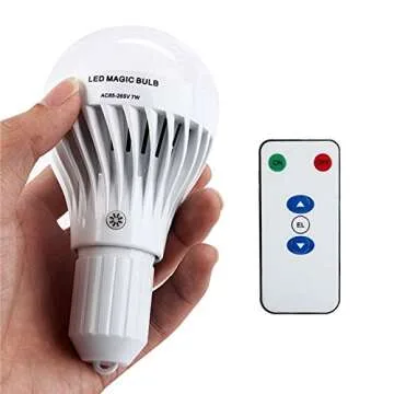 Rechargeable BSOD LED Magic Bulb for Home and Outdoor Use