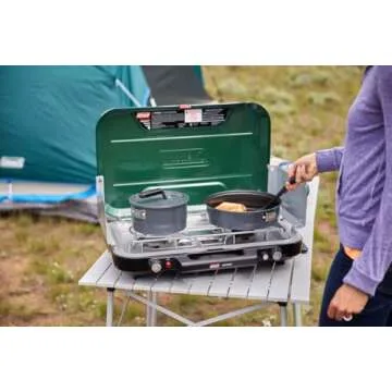 Coleman 3 Burner Gas Camping Stove for Outdoor Cooking