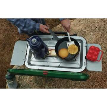 Coleman Gas Camping Stove Even-Temp Propane Stove, 3 Burner
