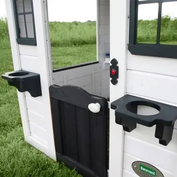 Sweetwater Cedar Wooden Playhouse for Kids Aged 2-6