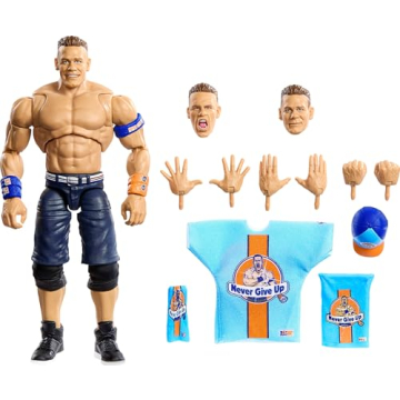 Mattel WWE Ultimate Edition Superstar 6-Inch John Cena Action Figure with Accessories