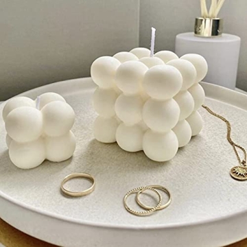 Streya & Co. Eco-Friendly Bubble Candle Set - Fresh Scent