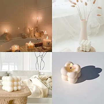 Streya & Co. Eco-Friendly Bubble Candle Set - Fresh Scent