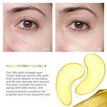AICHUN 24K Gold Eye Mask - Anti Aging & Puffiness Relief