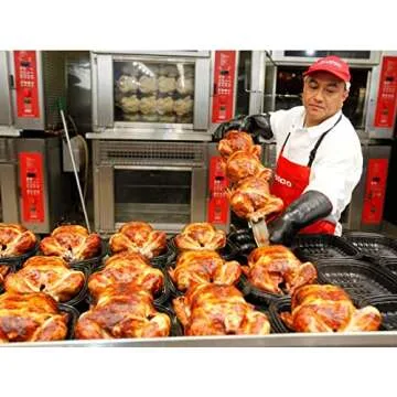 RAPICCA Heat Resistant BBQ Grill Gloves for Cooking