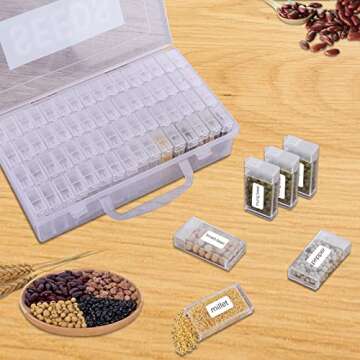 Pelguttee Seed Storage Box - Organize Your Seeds Easily
