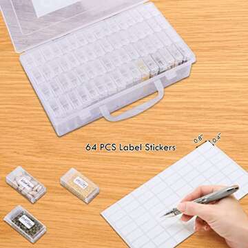 Pelguttee Seed Storage Box - Organize Your Seeds Easily