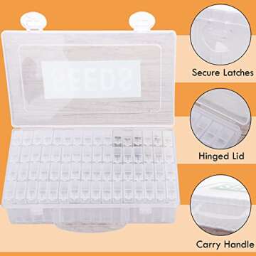 Pelguttee Seed Storage Box - Organize Your Seeds Easily