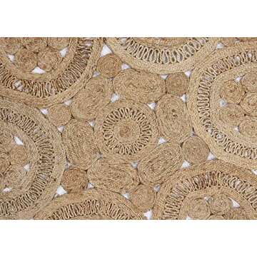 Lr Home Jute Area Rug - Sustainable & Stylish Decor