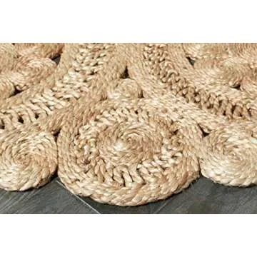 Lr Home Jute Area Rug - Sustainable & Stylish Decor