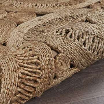 Lr Home Jute Area Rug - Sustainable & Stylish Decor