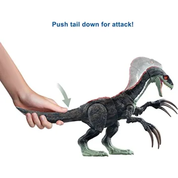 Mattel Jurassic World Dominion Sound Slashin Therizinosaurus Dinosaur