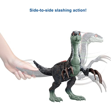 Mattel Jurassic World Dominion Sound Slashin Therizinosaurus Dinosaur