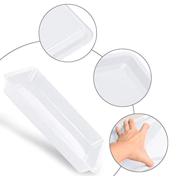8 Pack Activity Plastic Trays for Kids Crafts and More