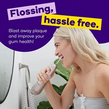 Burst Water Flosser - Portable Dental Care Device