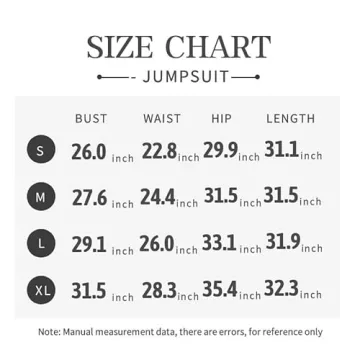 EOJN Women's Bodysuit Jumpsuit - Stylish & Comfortable