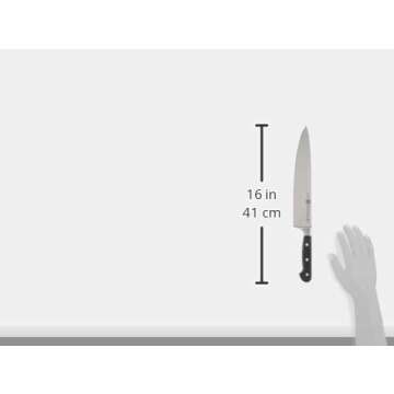 ZWILLING Professional S 10-inch Razor-Sharp German Chef's Knife, Made in Company-Owned German Factory with Special Formula Steel perfected for almost 300 Years, Dishwasher Safe