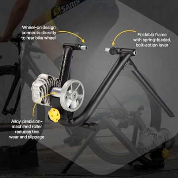 Saris Fluid2 Indoor Bike Trainer for Road and Mountain Bikes
