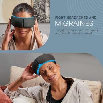 LifePro Eye Massager - Relax with Heat & Vibration