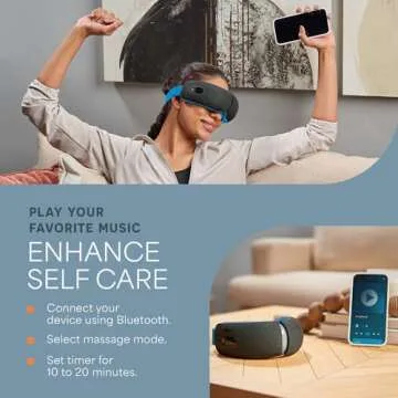 LifePro Eye Massager - Relax with Heat & Vibration