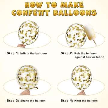 Black and Gold Balloon Garland Kit for All Occasions