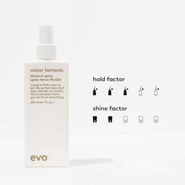 EVO Mister Fantastic Blowout Spray for Effortless Styling & Protection - 200ml