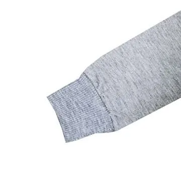 Y&TBABY Mommy and Me Love Print Long Sleeve Pullover Tee Tops Family Matching Casual Sweatshirt T-Shirt Clothes Outfits(Grey,Daughter/6-12 Months)